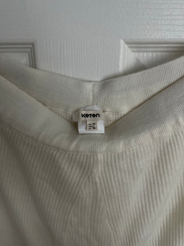 Siyah-beyaz triko etek!  - Görsel 3