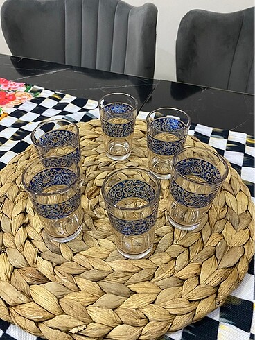 6 lı kahve yanı bardağı