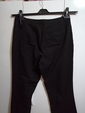 42 Beden siyah Renk Yeni Kumaş pantolon 