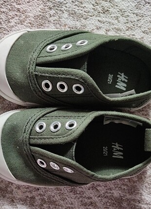 21 Beden haki Renk Bebek Spor ayakkabısı