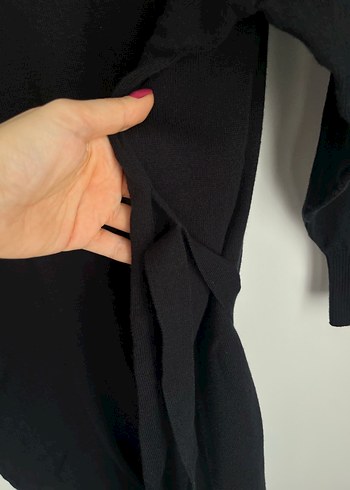 Koton Kuşaklı Triko Elbise - Görsel 4