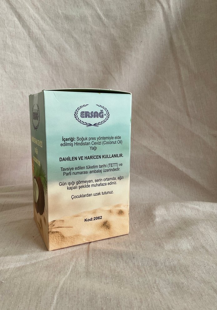 Ersağ Hindistan Cevizi Yağı 270g - Görsel 2