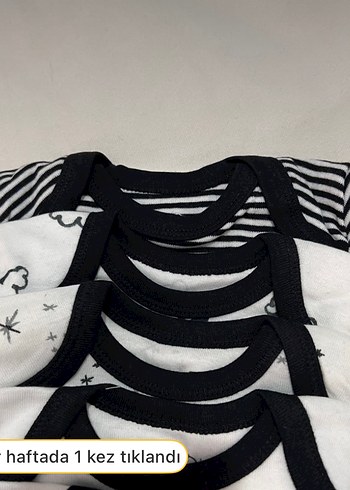 Happiest Baby 3-6 Ay Organik Pamuk Bodysuit Seti - Görsel 5