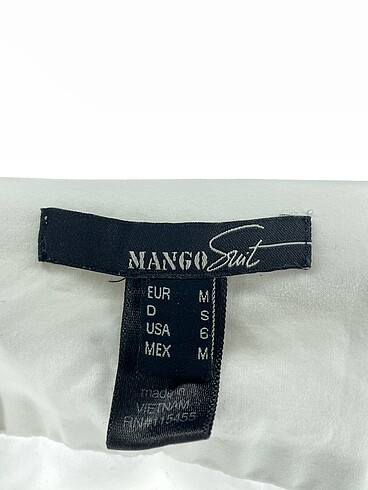 m Beden beyaz Renk Mango Gömlek %70 İndirimli.