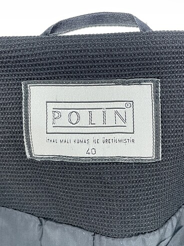 40 Beden siyah Renk Polin Ceket %70 İndirimli.
