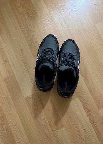 Gri Siyah Bağcıklı Erkek Outdoor Ayakkabı - Görsel 2