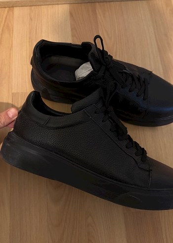 Siyah Minimalist Erkek Günlük Ayakkabı - Görsel 2