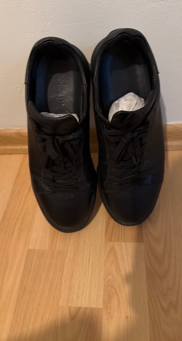 Siyah Minimalist Erkek Günlük Ayakkabı - Görsel 3