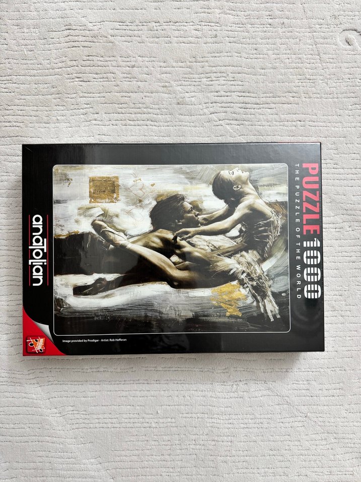 Anatolian 1000 Parça Altın Renkli Puzzle - Görsel 4