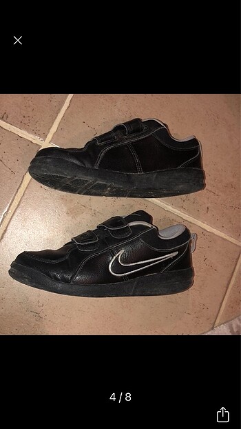 33 Beden siyah Renk Nike 33.5 no ayakkabı