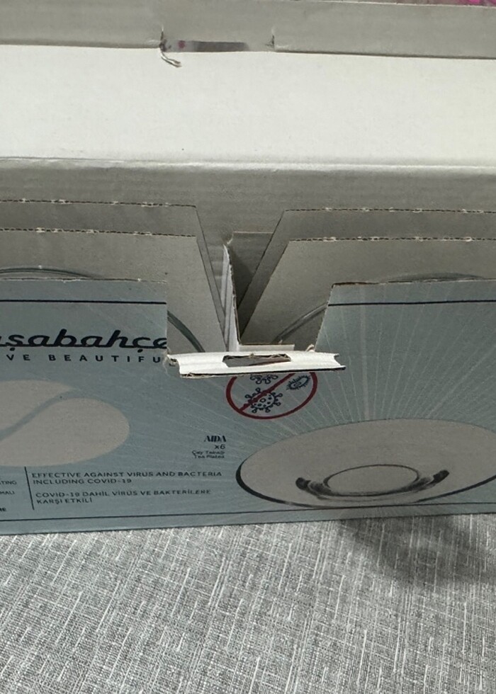 Paşabahçe çay tabağı ajda 6?lı - Görsel 2