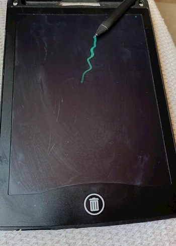 Beden Siyah Elektronik Yazı Tahtası Tablet