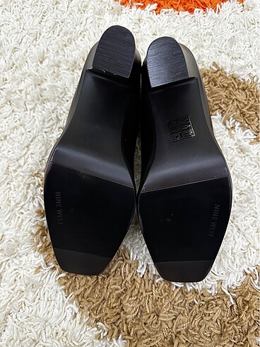 39 Beden kahverengi Renk Nine west topuklu
