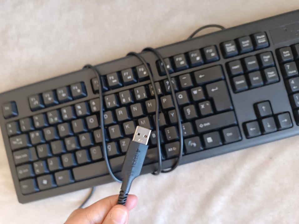 A4 tech km 720 F Kablolu Siyah Standart Klavye - Görsel 2