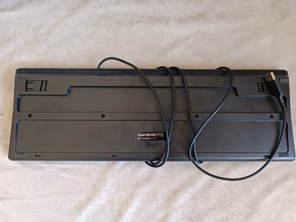 A4 tech km 720 F Kablolu Siyah Standart Klavye - Görsel 3