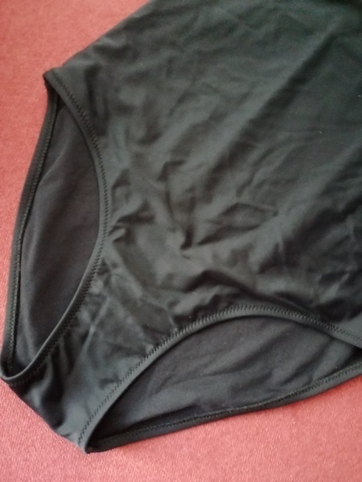 SIFIR Siyah beyaz Kadın Mayo halka detaylı - Görsel 5