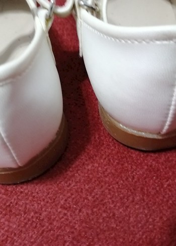 ORTOPEDİK ONE SWEETY Kız Çocuk Beyaz Fiyonklu Babet Ayakkabı - Görsel 5