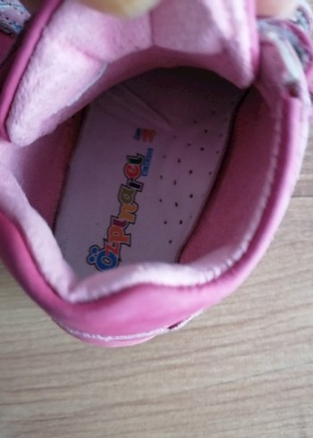 Ortopedik Kız Çocuk Pembe İlk Adım Cırtlı Spor Ayakkabısı - Görsel 5