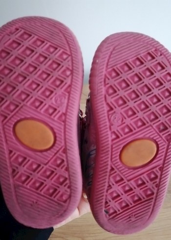 Ortopedik Kız Çocuk Pembe İlk Adım Cırtlı Spor Ayakkabısı - Görsel 6