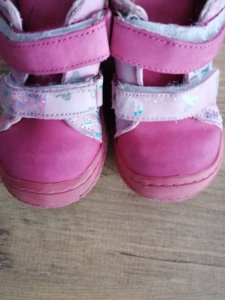 Ortopedik Kız Çocuk Pembe İlk Adım Cırtlı Spor Ayakkabısı - Görsel 2