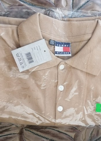 xxl Beden Tommy Hilfiger Camel Regular Fit Polo Tişört (SIFIR)