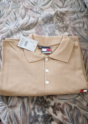 Tommy Hilfiger Tommy Hilfiger Camel Regular Fit Polo Tişört (SIFIR)