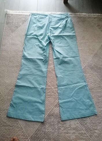 Zara Sıfır Vintage Yazlık Pamuklu Pantolon