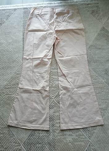 Zara Yazlık Vintage Pamuklu Pantolon
