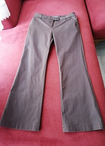 Açık kahve Y2K vintage pantolon