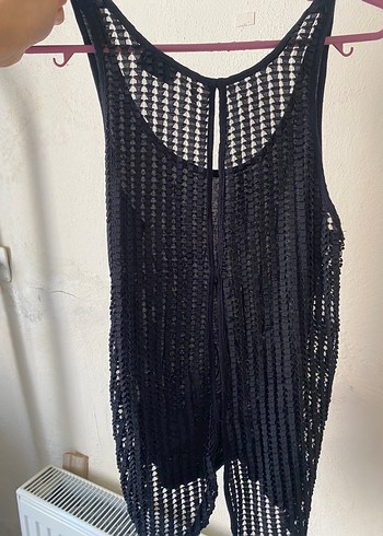 topshop Siyah Örgü Kadın üst