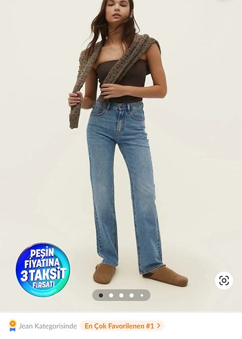 Stradivarius Normal Kesim Kot Pantolon