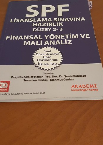SPF Lisanslama Sınavına Hazırlık Kitabı - Görsel 2