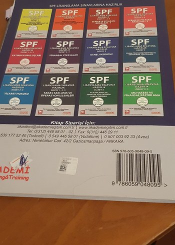SPF Lisanslama Sınavına Hazırlık Kitabı - Görsel 3