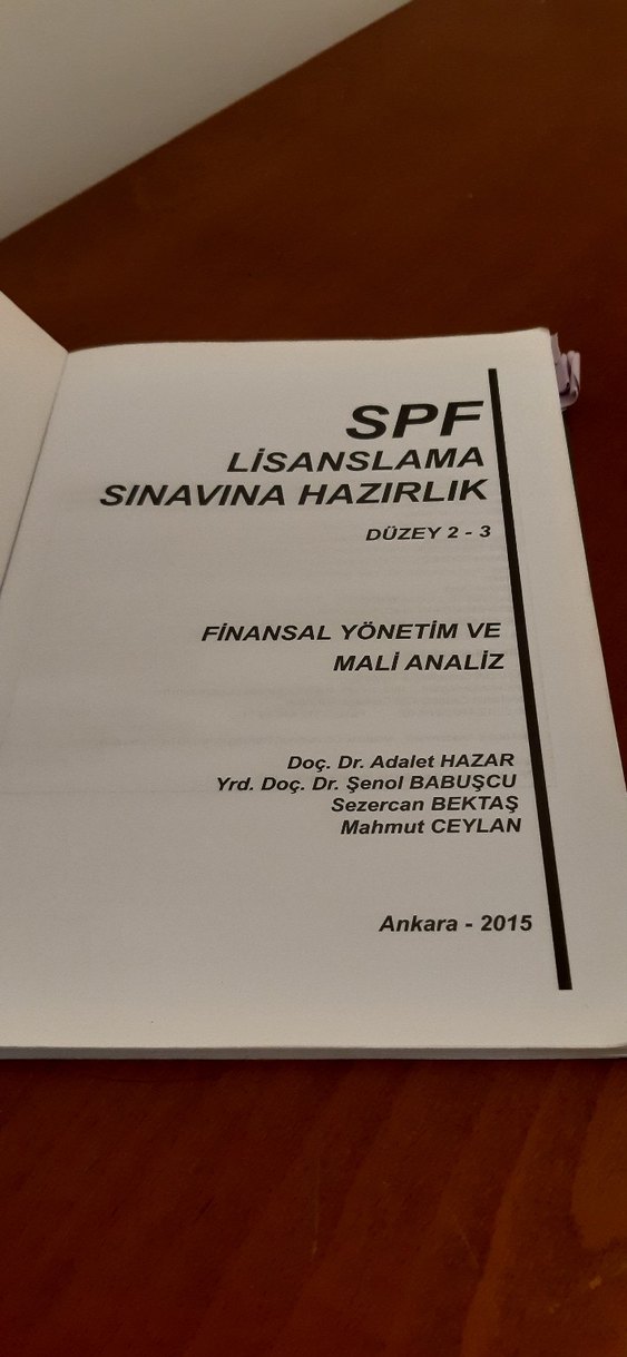SPF Lisanslama Sınavına Hazırlık Kitabı - Görsel 4