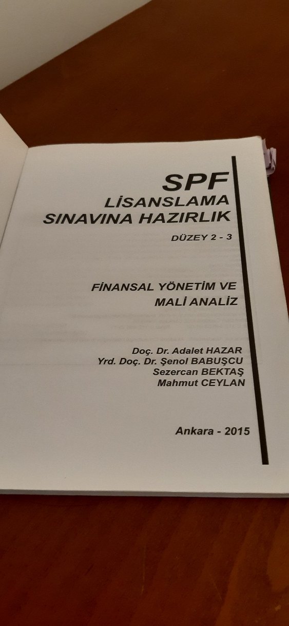 SPF Lisanslama Sınavına Hazırlık Kitabı - Görsel 5