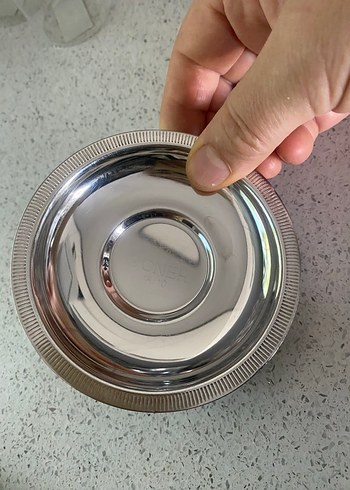 Parlak Altın Renkli Tabak - Görsel 5