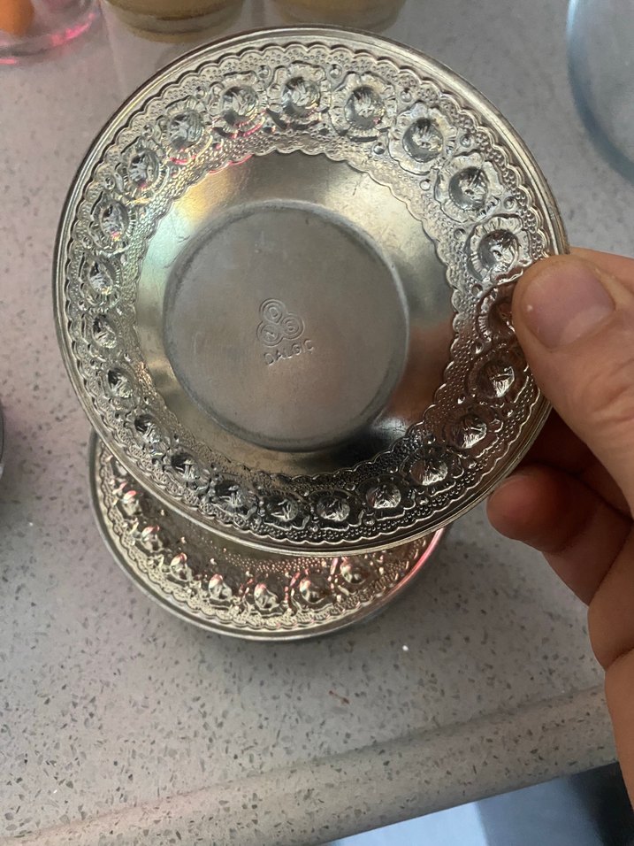 Parlak Altın Renkli Tabak - Görsel 3