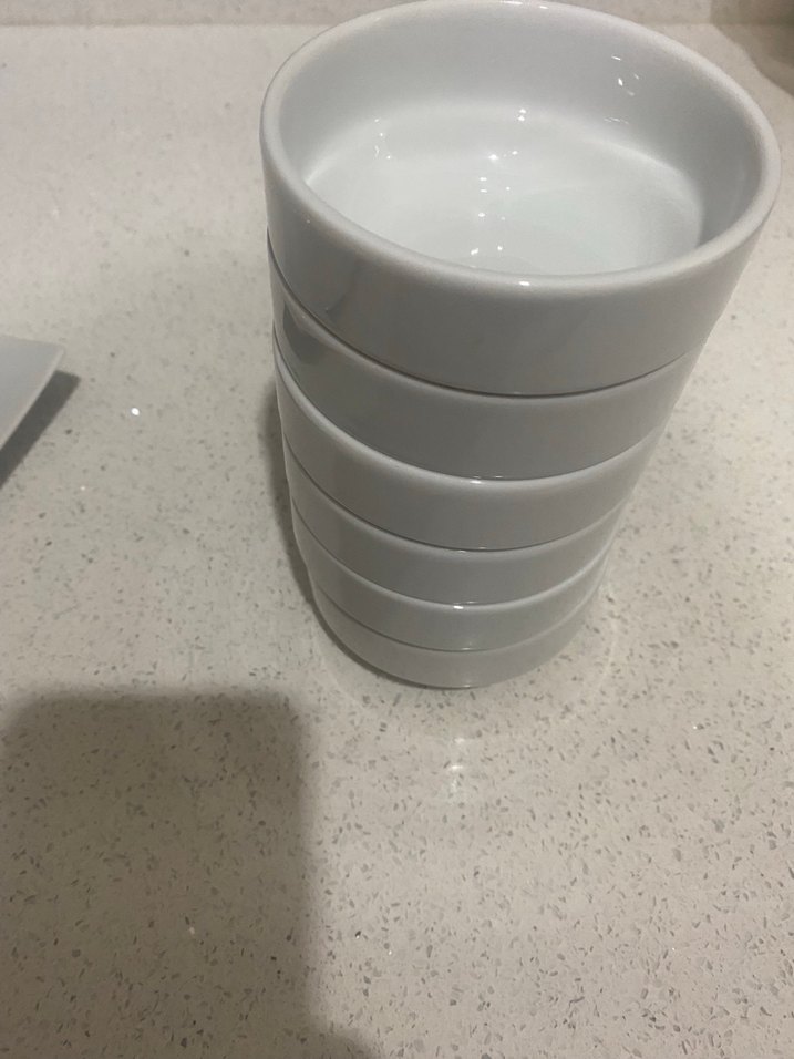 Beyaz Seramik Fincan ve Tabak Takımı - Görsel 4