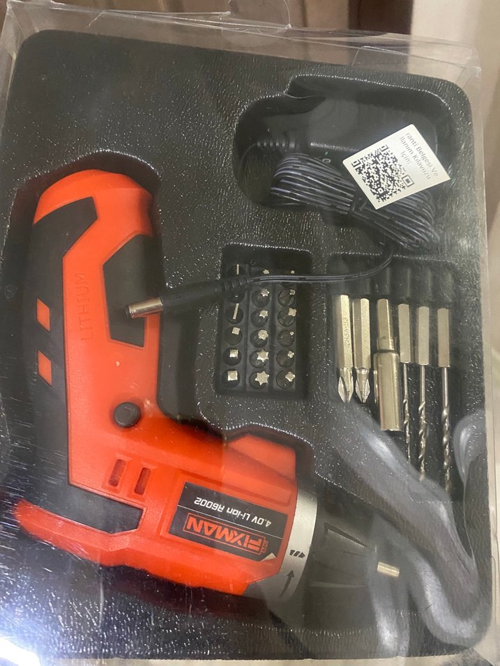 Kırmızı Şarjlı Matkap Seti - Görsel 2