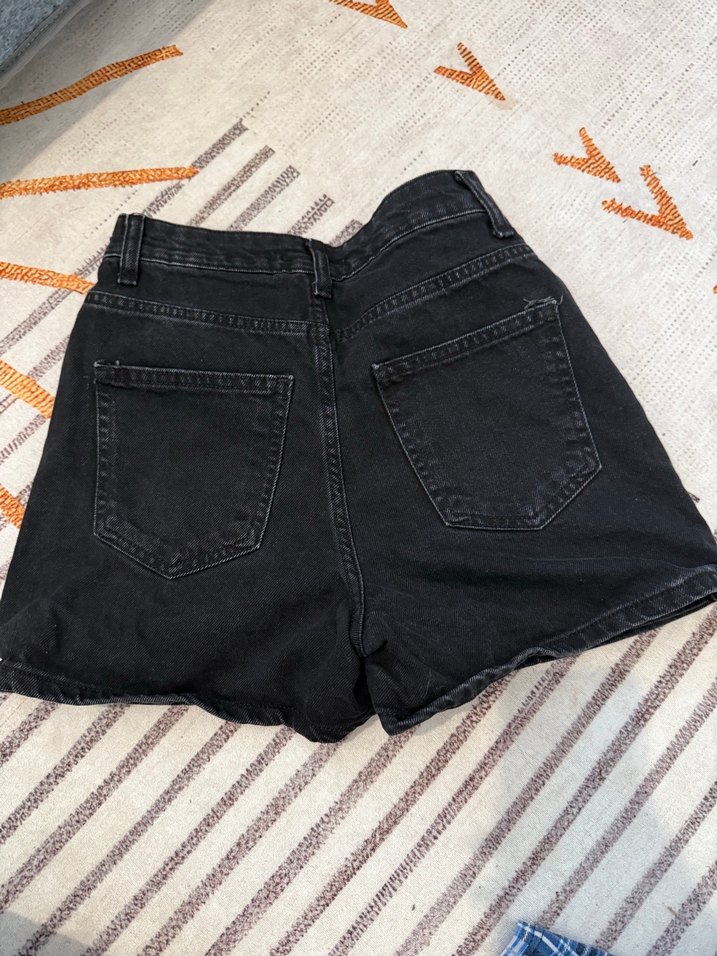 Siyah MILLA Mini Kot Etek - Görsel 2