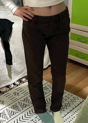 American Vintage Kahverengi Vintage Pantolon