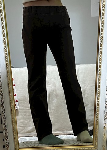 s Beden kahverengi Renk Kahverengi Vintage Pantolon