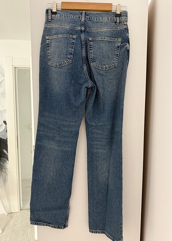 34 Beden Kadın Mavi Denim Regular Fit Jean