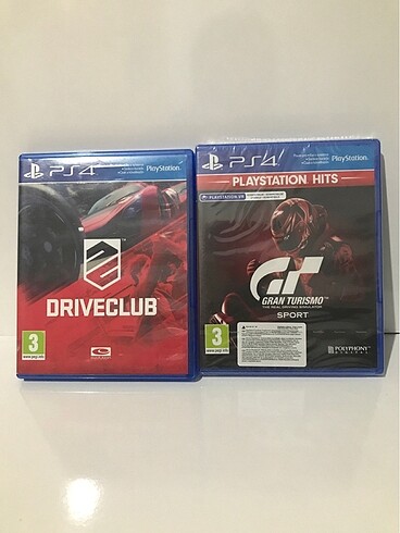 Gran Turismo Sport ve Driveclub