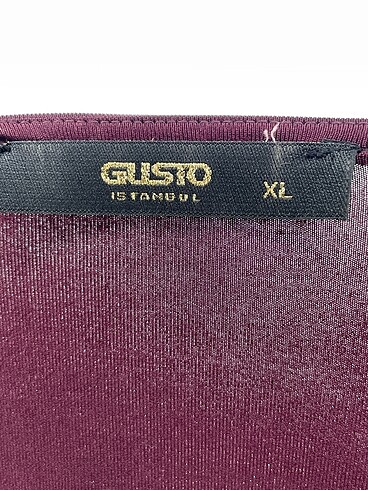 xl Beden bordo Renk Gusto Bluz %70 İndirimli.