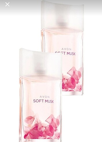 Avon soft musk kadın parfüm ikili set