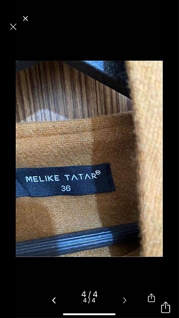 s Beden camel Renk MELİKE TATAR KABAN SIFIR