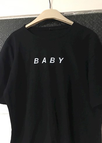 Siyah Baskılı Tişört - Görsel 3