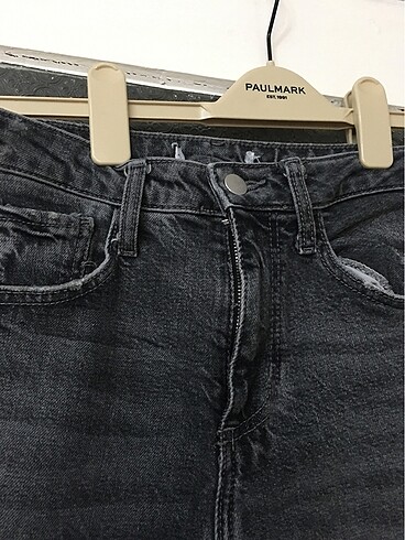 xs Beden gri Renk Kot pantolon