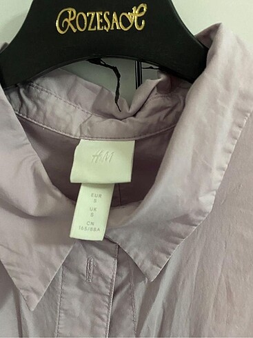 s Beden mor Renk H&M gömlek